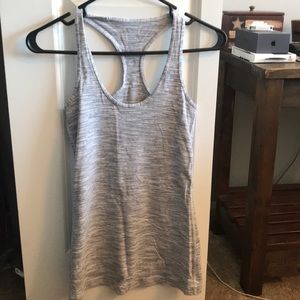 Heathered Gray lululemon tank